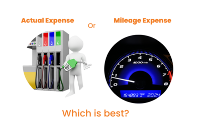 Vehicle: Actual Expense or Mileage Expense Claim