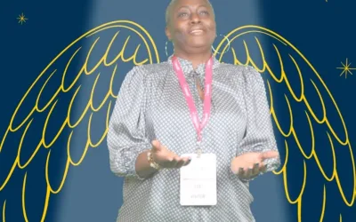 BAnC Services’ very own “Bookkeeping and Accounting Angel” at Accountex 2023